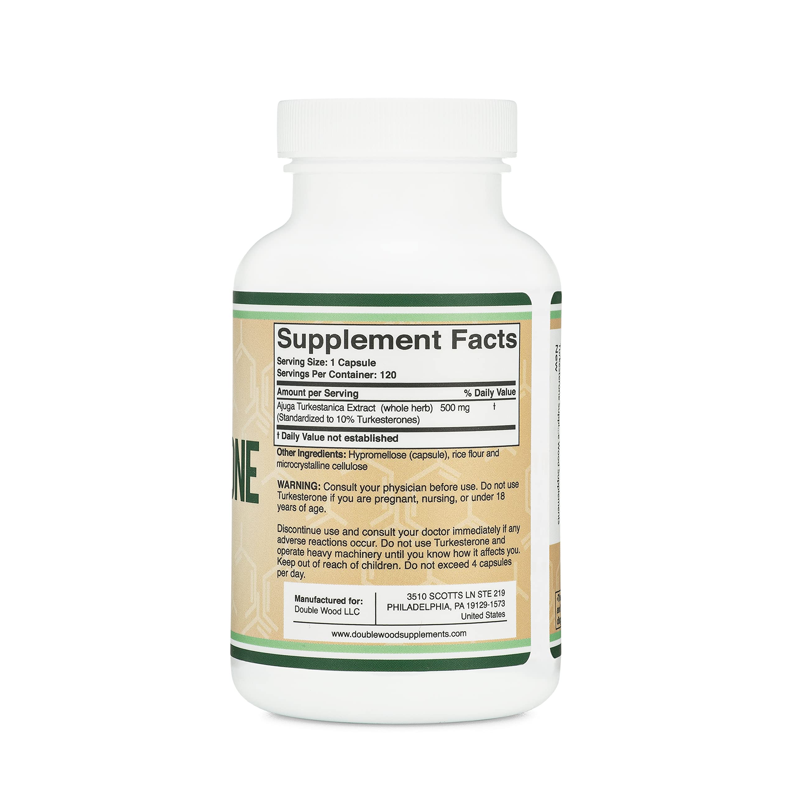 Double Wood Supplements Tongkat Ali and Turkesterone Bundle - Men's Health and Athletic Performance Support - Image 5